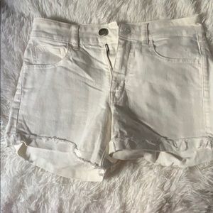 White American Eagle Jean shorts